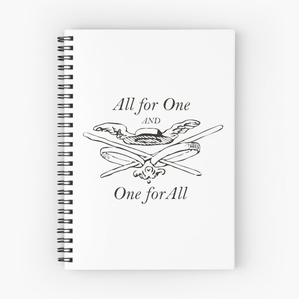 Item preview, All for One and One for All - The Three Musketeers - Alexandre Dumas designed and sold by Vintage-TM.