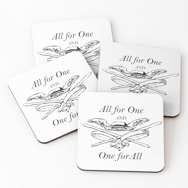 Item preview, All for One and One for All - The Three Musketeers - Alexandre Dumas designed and sold by Vintage-TM.