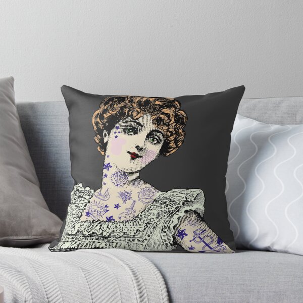 Item preview, Victorian Tattooed Lady designed and sold by kaeashtin.