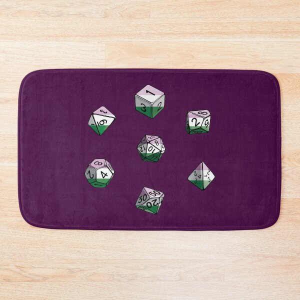 Item preview, Pride Dice Set: Gender Non-binary, Queer  designed and sold by Regan Crowley.
