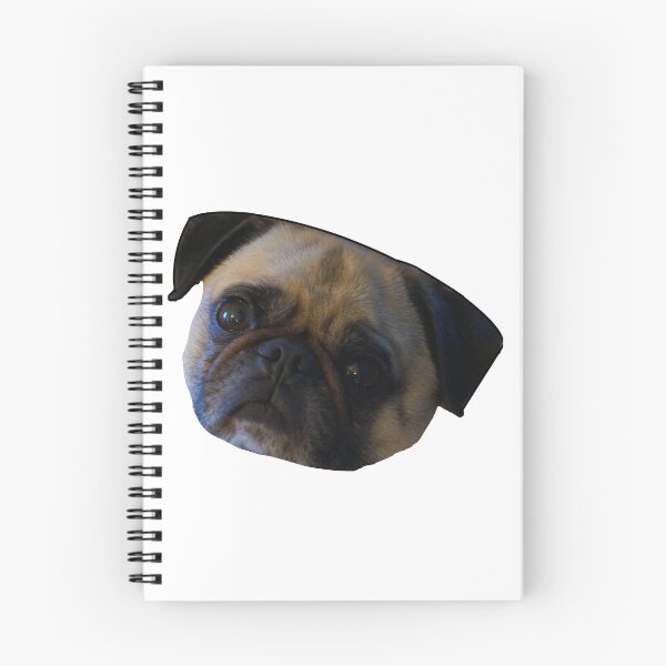 Item preview, Pug Head Tilt designed and sold by ashleymanheim.