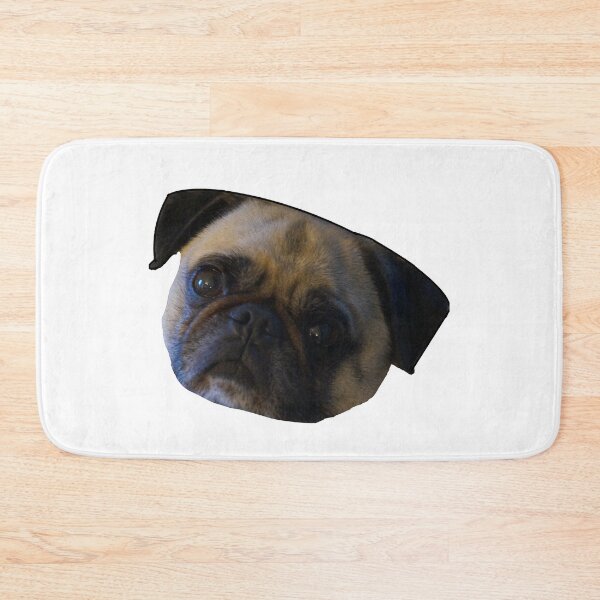 Item preview, Pug Head Tilt designed and sold by ashleymanheim.