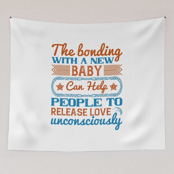 Item preview, The Bonding With A New Baby Can Help People To Release Love Unconsciously designed and sold by GoodVibeDesign.