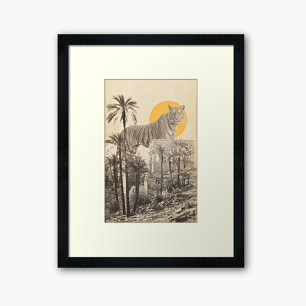 Item preview, Giant Tiger in ruins designed and sold by florentbodart.