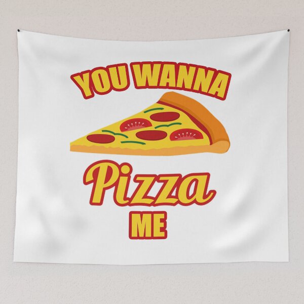 Item preview, You Wanna Pizza Me designed and sold by YouHappyMyHappy.