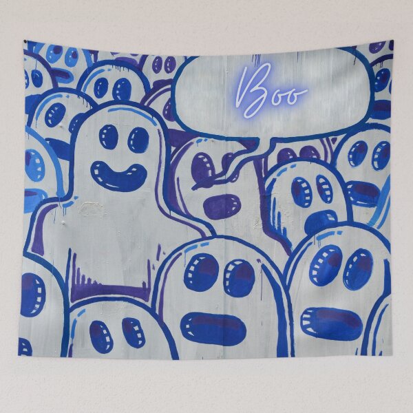 Artikelvorschau, Blue Ghost Boo entworfen und verkauft von Uttershirt.