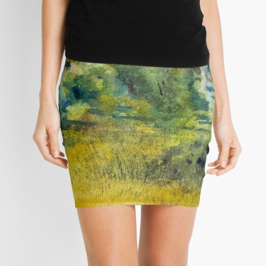 Watercolor 2 Mini Skirt