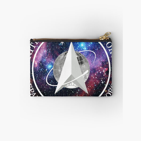 Aperçu de l'œuvre Conception du logo officiel de l'US Space Force - Impression des étoiles universelles galactiques de la nébuleuse du poulet courant créée et vendue par FreakyFresh.