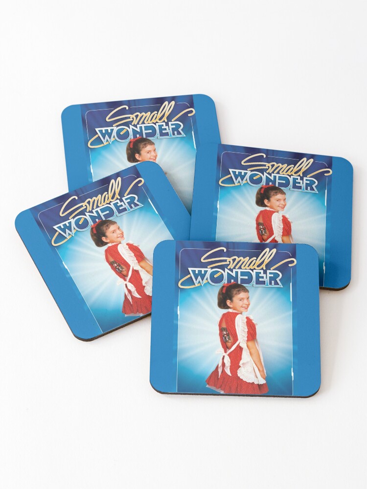 Small Wonder retro 80s TV sitcom show Coasters Set of 4