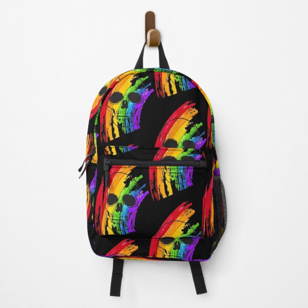 Item preview, Rainbow skull designed and sold by MarranArt.