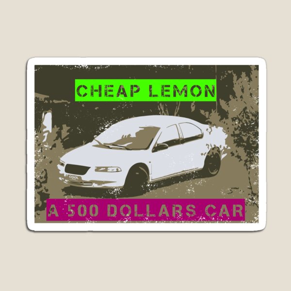 Item preview, Cheap Lemon Car designed and sold by CoolRide.