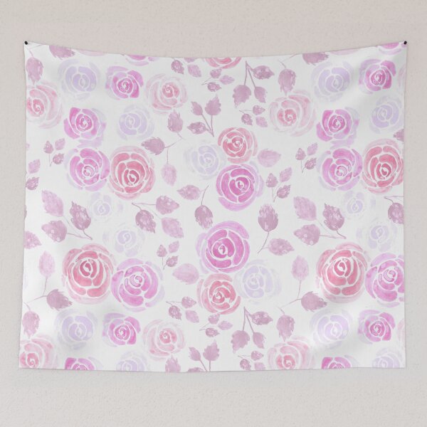 Item preview, Loose watercolor roses  designed and sold by Shawlin Islam.