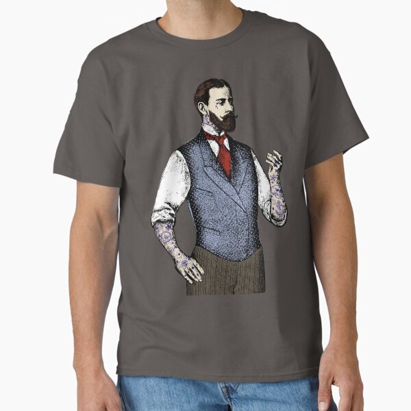 Item preview, Victorian Tattooed Gentleman designed and sold by kaeashtin.