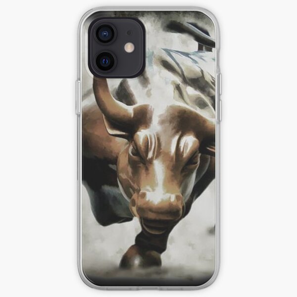 Bull Wall Street iPhone Soft Case