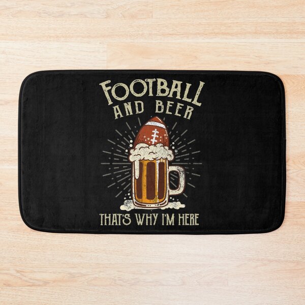 Item preview, Football And Beer That's Why I'm Here Soccer Rugby designed and sold by haselshirt.