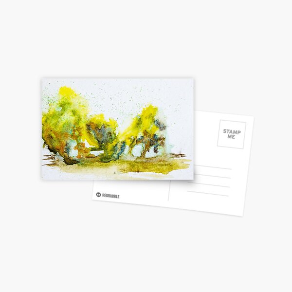 Watercolor 13 Postcard