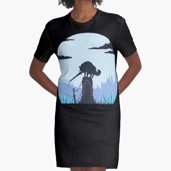 wolf soul | The swordswolf Graphic T-Shirt Dress