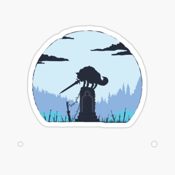 wolf soul | The swordswolf Sticker