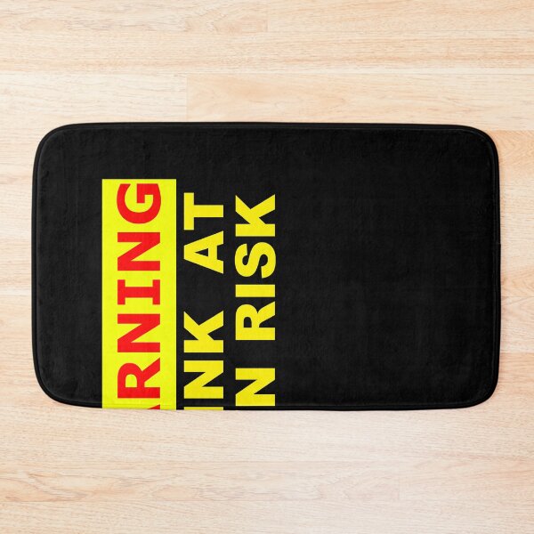 Item preview, warning sign drink at own risk  designed and sold by patriotazx.