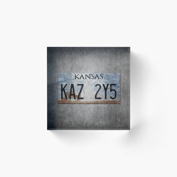 Supernatural KAZ Plate Acrylic Block