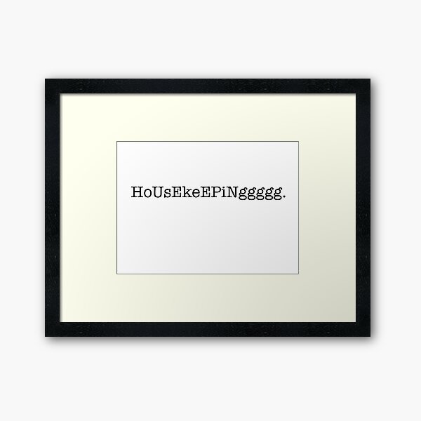 Item preview, Housekeeping designed and sold by jwatson08.