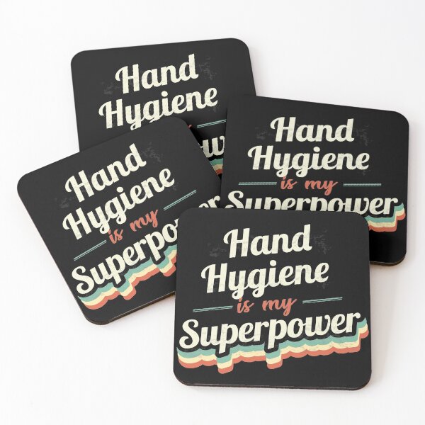 Item preview, Hand Hygiene is my Superpower  designed and sold by Custom365.