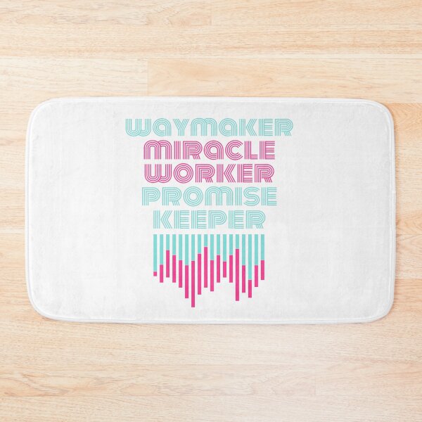 Item preview, Waymaker Miracle Worker Promise Keeper designed and sold by Fuzzy Lobster FuzzyLobster.com.