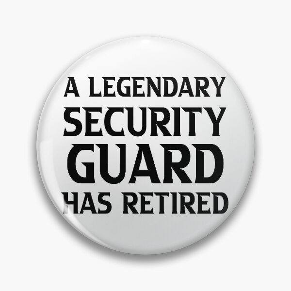 Item preview, A Legendary Security Guard Has Retired Retirement Party Gift Idea Retiring designed and sold by Andrea Lina.
