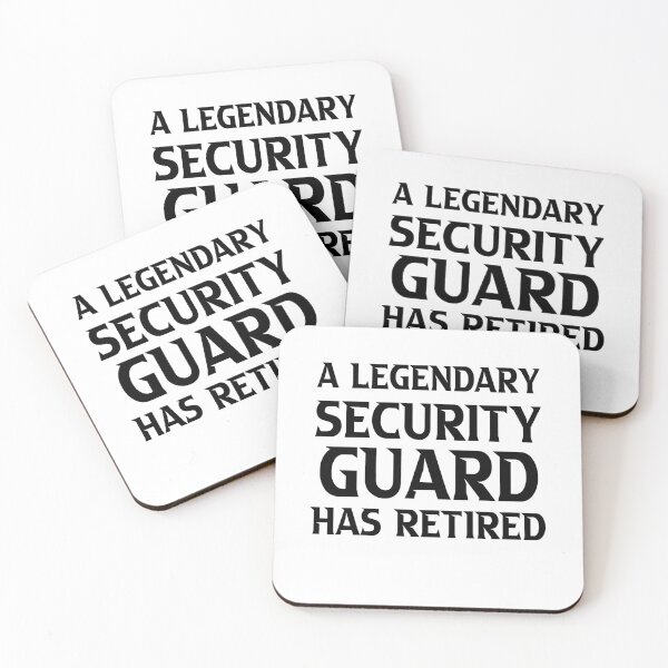 Item preview, A Legendary Security Guard Has Retired Retirement Party Gift Idea Retiring designed and sold by Andrea Lina.