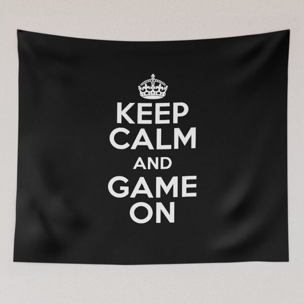 Item preview, Keep Calm and Game On designed and sold by candymoondesign.