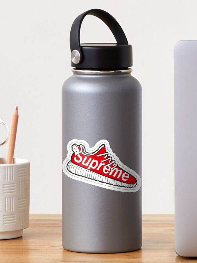 supreme shoe sticker