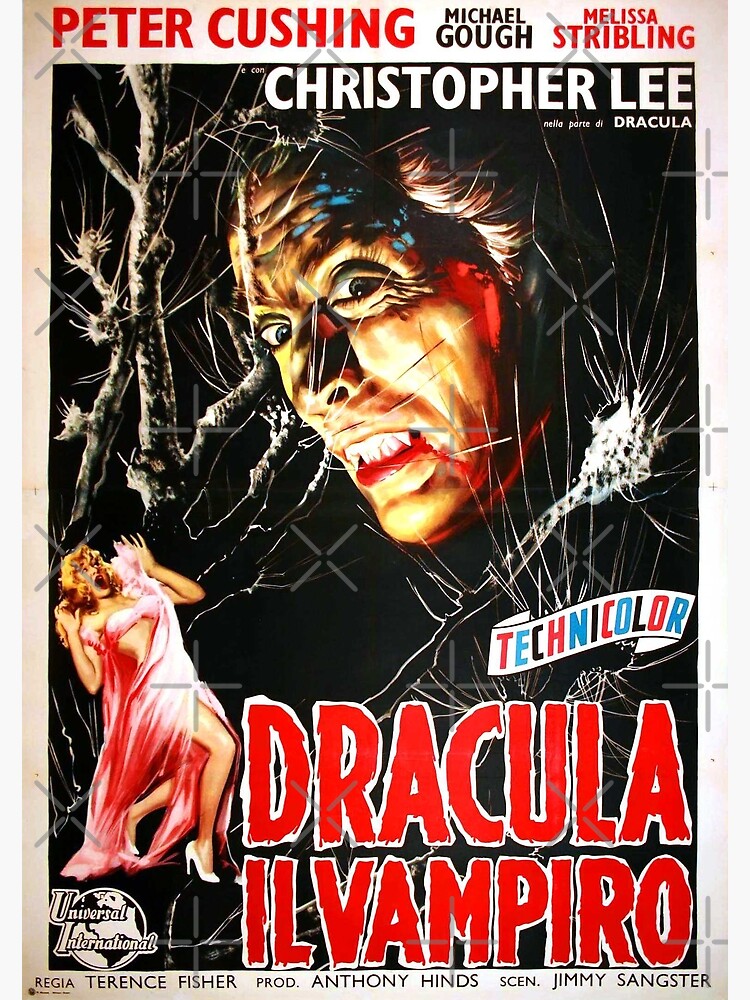 Disover Horror of Dracula Premium Matte Vertical Poster
