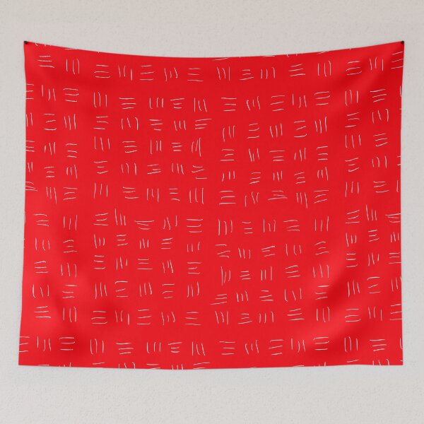 Item preview, Line Dash Pattern (Red) designed and sold by AJ505.