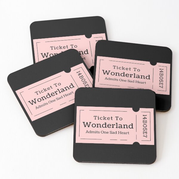 Item preview, Ticket to wonderland - sad soul edition designed and sold by Asraeyla.