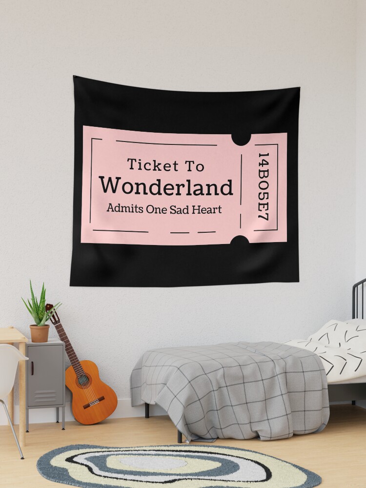Ticket to wonderland sad soul edition Tapestry