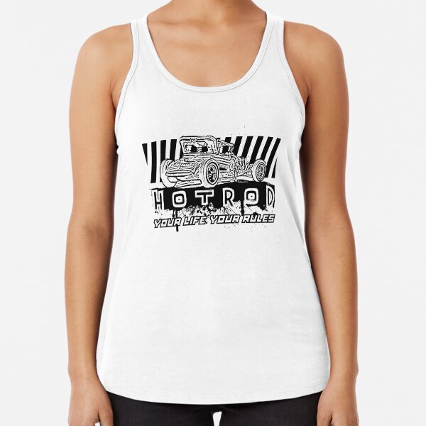 your life your rules Racerback Tank Top