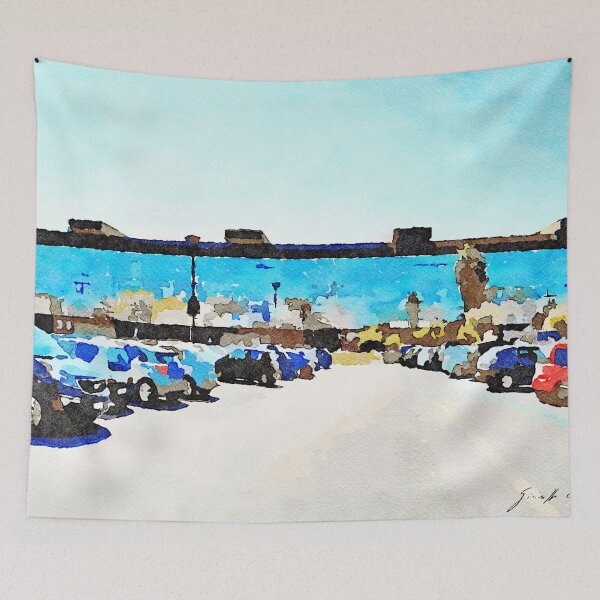 Item preview, Railway station and car parking designed and sold by Giuseppe Cocco.