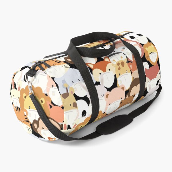Item preview, Cute Animals Wearing Face Mask  designed and sold by 3bythelake.