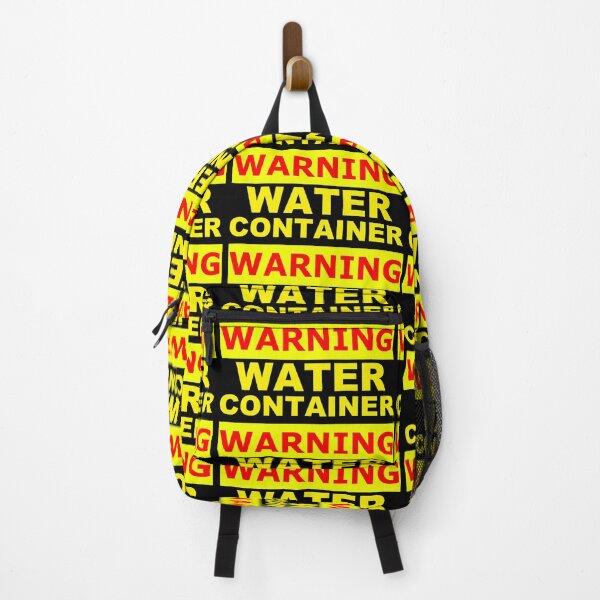Item preview, water container warning designed and sold by patriotazx.