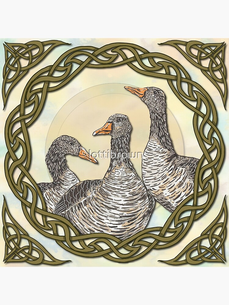 Celtic Goose by lottibrown