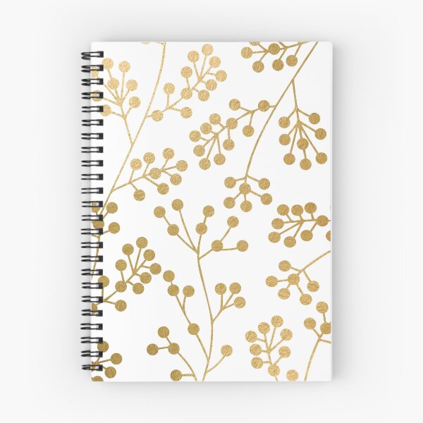 Item preview, Gold floral pattern designed and sold by dairinne.