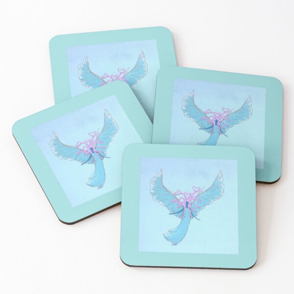 Item preview, Blue Angel with Heart Hairdo designed and sold by JoAnne Silvia.