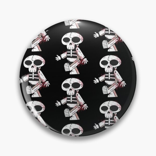 Item preview, Cute Robot Skull designed and sold by DavinciStore21.