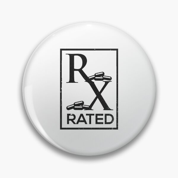 Item preview, RX Rated Pharmacist Pharmacy Technician Chemist Gift designed and sold by haselshirt.