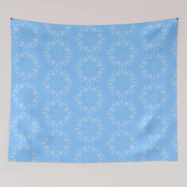 Item preview, Abstract blue flower fantasy designed and sold by Abstractlara.