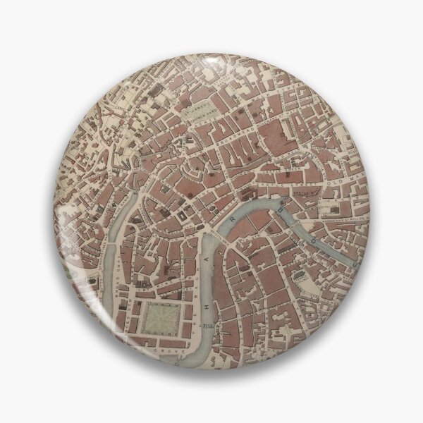 Item preview, Vintage Clifton Bristol England Map (1851) designed and sold by BravuraMedia.