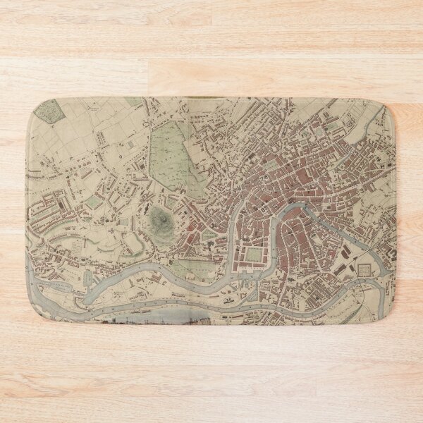 Item preview, Vintage Clifton Bristol England Map (1851) designed and sold by BravuraMedia.