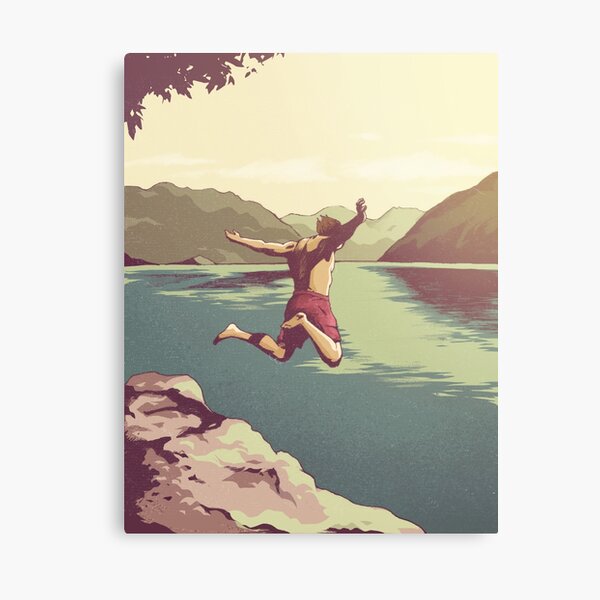 Item preview, Cliff jumping designed and sold by bernardsalunga.