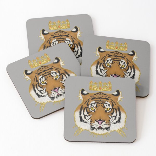 Item preview, Crowned tiger designed and sold by JadedWolves.