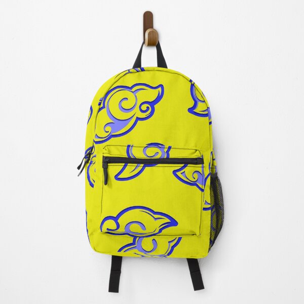 Item preview, Kumo Clouds Japanese Yellow & Blue Design Pattern designed and sold by Akaiji.